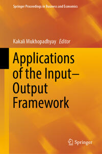 Vorderes Coverbild Applications of the Input-Output Framework