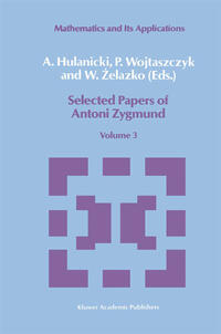 Vorderes Coverbild Selected Papers of Antoni Zygmund
