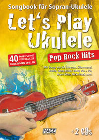 Vorderes Coverbild Let's Play Ukulele Pop Rock Hits (mit 2 CDs)