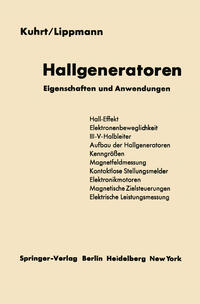 Vorderes Coverbild Hallgeneratoren