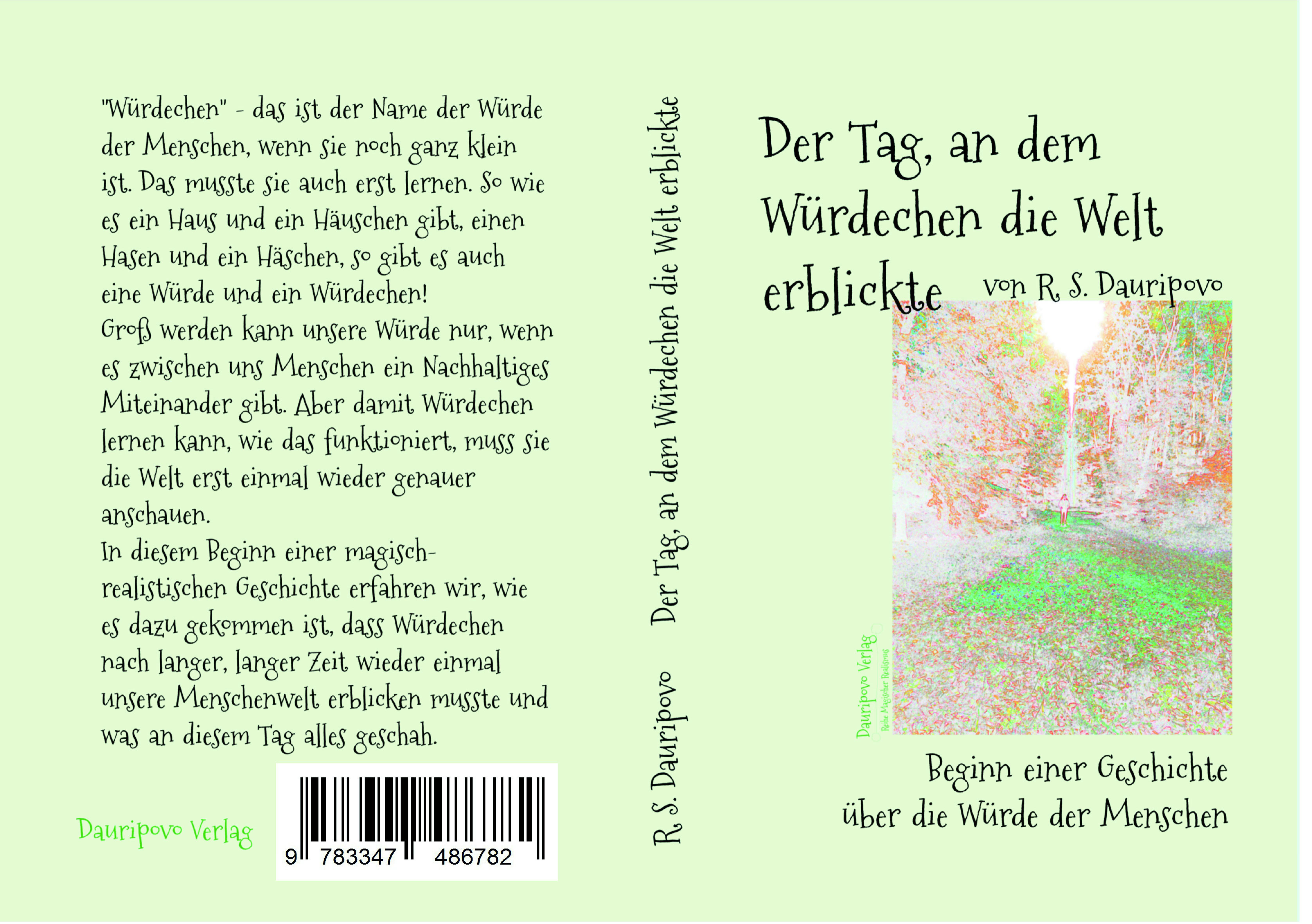 Gesamtes Coverbild Der Tag, an dem Würdechen die Welt erblickte