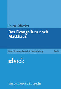 Vorderes Coverbild Das Evangelium nach Matthäus