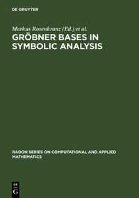 Vorderes Coverbild Gröbner Bases in Symbolic Analysis