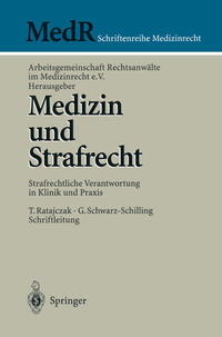 Vorderes Coverbild Medizin und Strafrecht