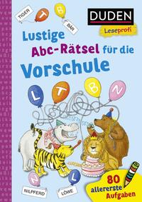 Vorderes Coverbild Duden Leseprofi – Lustige Abc-Rätsel für die Vorschule
