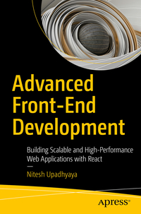 Vorderes Coverbild Advanced Front-End Development