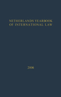 Vorderes Coverbild Netherlands Yearbook of International Law - 2006