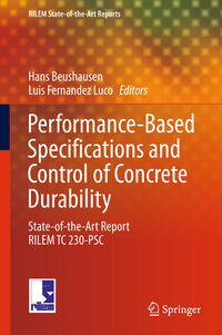 Vorderes Coverbild Performance-Based Specifications and Control of Concrete Durability