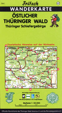 Vorderes Coverbild Östlicher Thüringer Wald