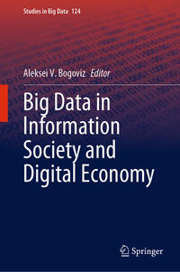 Vorderes Coverbild Big Data in Information Society and Digital Economy