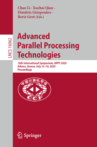 Vorderes Coverbild Advanced Parallel Processing Technologies