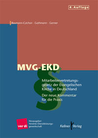 Vorderes Coverbild Mitarbeitervertretungsgesetz der Evangelischen Kirche in Deutschland, MVG-EKD