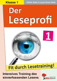 Vorderes Coverbild Der Leseprofi - Fit durch Lesetraining / Klasse 1