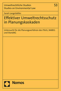 Vorderes Coverbild Effektiver Umweltrechtsschutz in Planungskaskaden