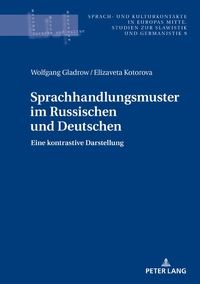 Vorderes Coverbild Sprachhandlungsmuster im Russischen und Deutschen
