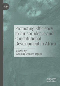 Vorderes Coverbild Promoting Efficiency in Jurisprudence and Constitutional Development in Africa