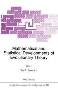 Vorderes Coverbild Mathematical and Statistical Developments of Evolutionary Theory