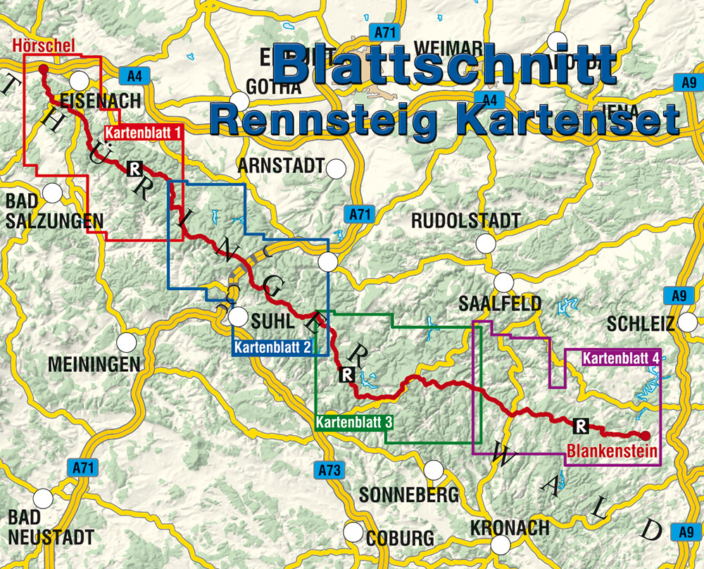 Rückseitencover Rennsteig
