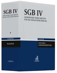 Vorderes Coverbild beck-online.GROSSKOMMENTAR zum SGB (Kasseler Kommentar) Ordner SGB IV 86 mm