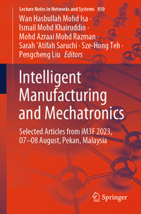 Vorderes Coverbild Intelligent Manufacturing and Mechatronics