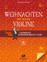 Vorderes Coverbild Weihnachten mit meiner Violine (mit Audio-Download)