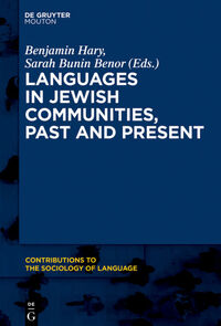 Vorderes Coverbild Languages in Jewish Communities, Past and Present