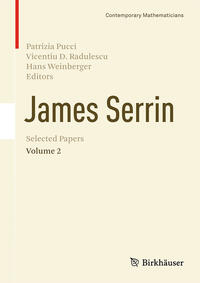 Vorderes Coverbild James Serrin. Selected Papers