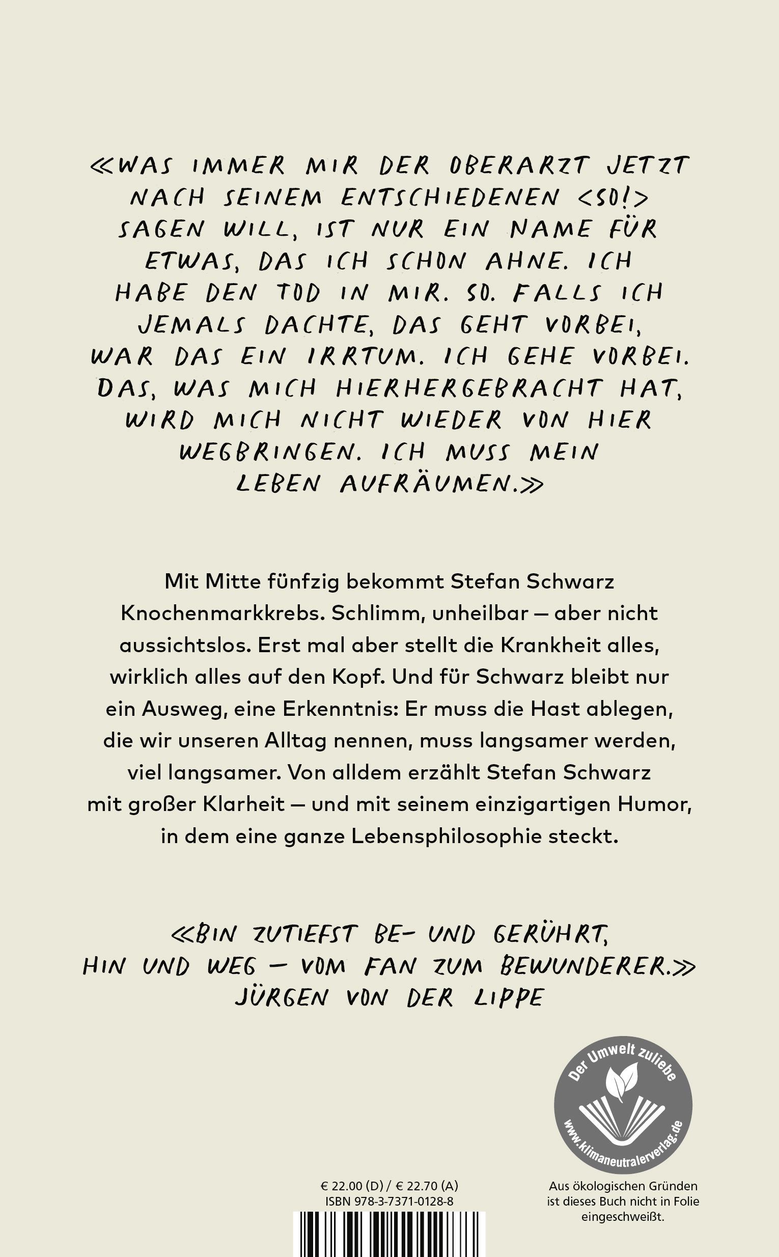 Rückseitencover Bis ins Mark