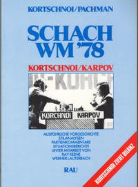 Vorderes Coverbild Kortschnoi - Karpow WM 78