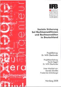 Vorderes Coverbild Soziale Sicherung bei Rechtsanwältinnen und Rechtsanwälten in Deutschland
