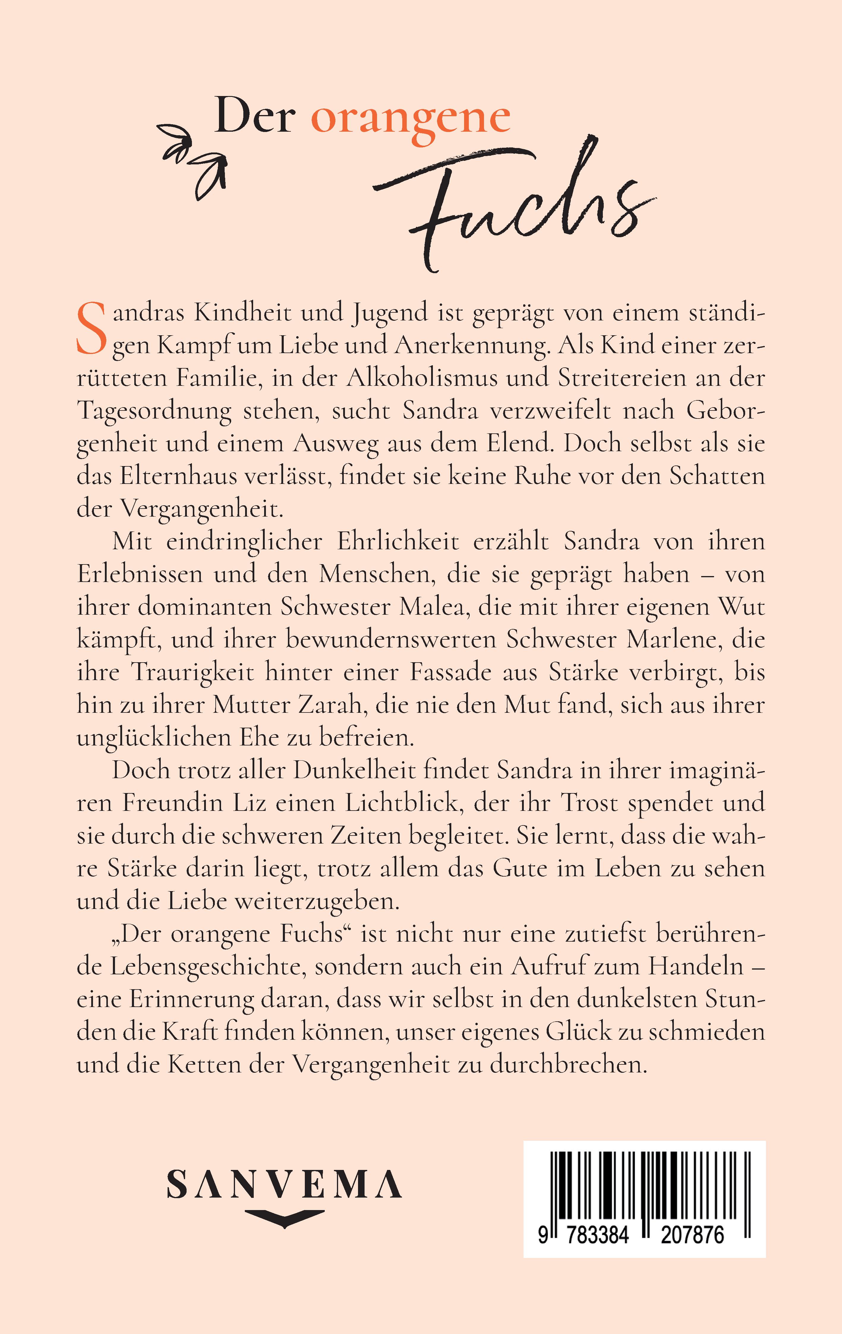 Rückseitencover Der orangene Fuchs