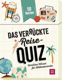 Vorderes Coverbild Das verrückte Reise-Quiz