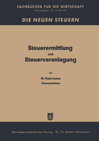 Vorderes Coverbild Steuerermittlung und Steuerveranlagung