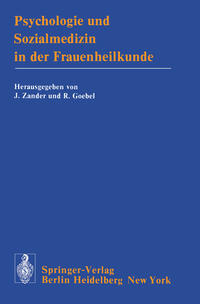 Vorderes Coverbild Psychologie und Sozialmedizin in der Frauenheilkunde