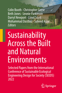 Vorderes Coverbild Sustainability Across the Built and Natural Environments