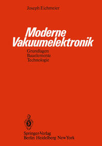 Vorderes Coverbild Moderne Vakuumelektronik