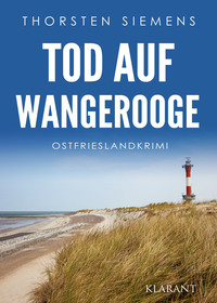 Vorderes Coverbild Tod auf Wangerooge. Ostfrieslandkrimi