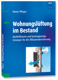Vorderes Coverbild (hohe Qualität) Wohnungslüftung im Bestand