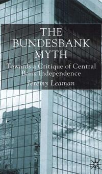 Vorderes Coverbild The Bundesbank Myth