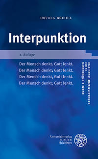 Vorderes Coverbild Interpunktion
