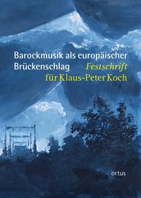 Vorderes Coverbild Barockmusik als europäischer Brückenschlag