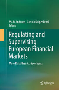Vorderes Coverbild Regulating and Supervising European Financial Markets