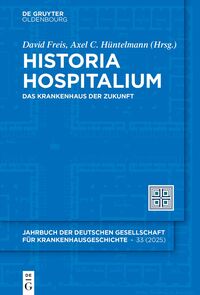 Vorderes Coverbild Historia Hospitalium
