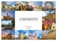 Vorderes Coverbild Chemnitz Impressionen (Wandkalender 2025 DIN A2 quer), CALVENDO Monatskalender
