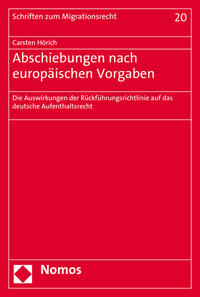 Vorderes Coverbild Abschiebungen nach europäischen Vorgaben