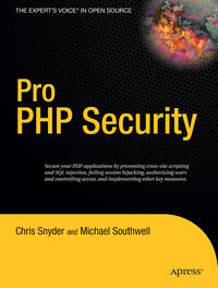 Vorderes Coverbild Pro PHP Security
