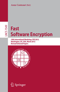 Vorderes Coverbild Fast Software Encryption