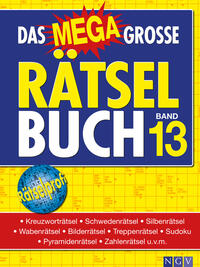 Vorderes Coverbild Das megagroße Rätselbuch Band 13