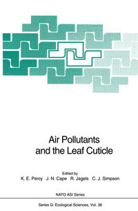 Vorderes Coverbild Air Pollutants and the Leaf Cuticle