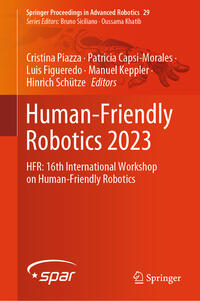 Vorderes Coverbild Human-Friendly Robotics 2023